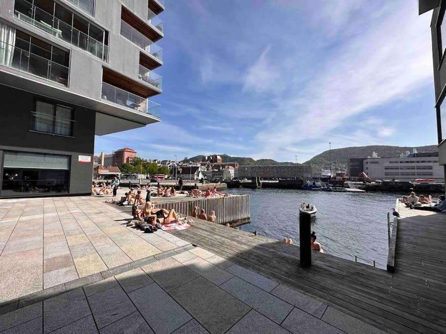 Koslig Leilighet I Bergens Smoroye Apartment Luaran gambar